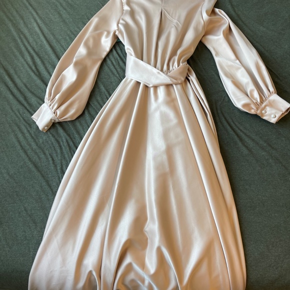 Maternity wrap gown - Picture 2 of 7